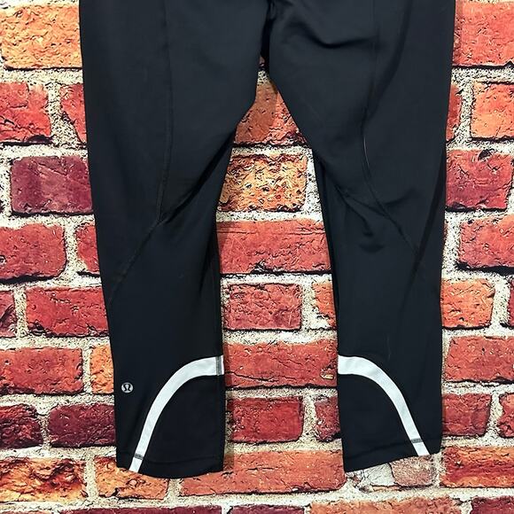 lululemon black leggings size 6 - Picture 6 of 9